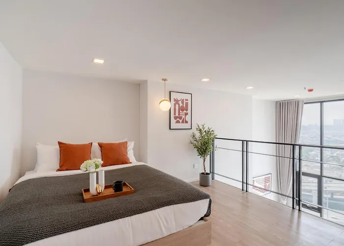 Near Bts L Duplex 42 Sqm L Rooptop Pool 公寓