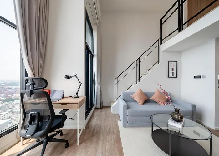 公寓 Near Bts L Duplex 42 Sqm L Rooptop Pool