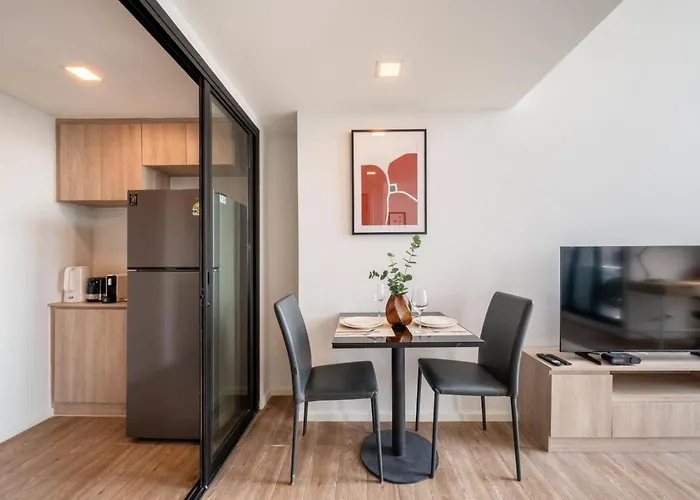公寓 Near Bts L Duplex 42 Sqm L Rooptop Pool