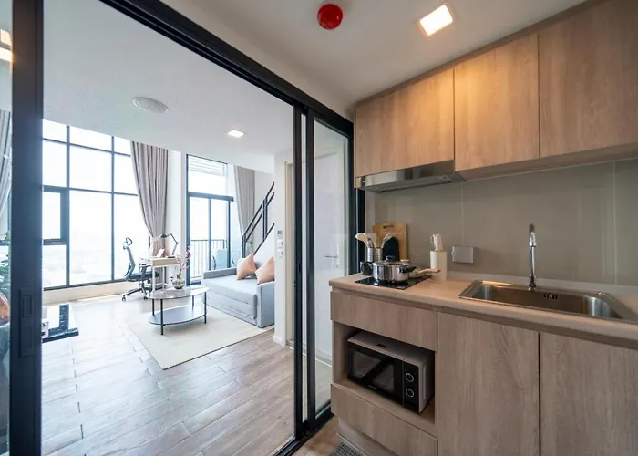 公寓 Near Bts L Duplex 42 Sqm L Rooptop Pool *