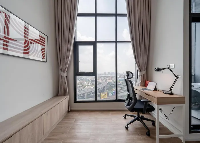 公寓 Near Bts L Duplex 42 Sqm L Rooptop Pool