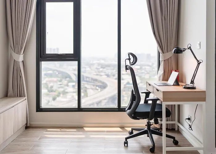 Near Bts L Duplex 42 Sqm L Rooptop Pool 曼谷