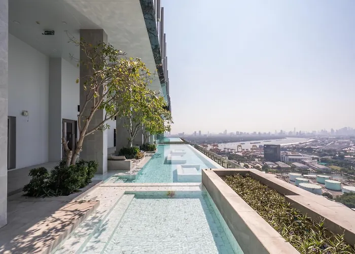Near Bts L Duplex 42 Sqm L Rooptop Pool 公寓 曼谷